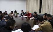副校长廖忠明参加学院教育实践活动专题组织生活会