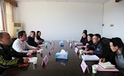 赣州技师学院机械工程系主任魏新一行来访我院交流学生工作
