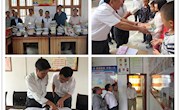 副院长曾东东、张孝金赴于都县仙下乡开展精准扶贫工作