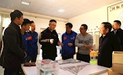 【工匠精神――世界技能大赛篇】人社部职建司副处长王飞一行到我院看望第44届世界技能大赛家具制作项目国家集训选手