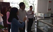 武来成一行深入商学院指导市场营销国赛工作