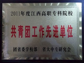 2011年度江西省共青团工作先进集体