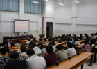 龙南产业学院召开“五一”留校学生安全工作会议
