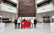 测量专业学生党支部开展“弘扬工匠精神，传承红色基因”特色主题党日活动　 