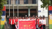 旅游与外语学院“蒲公英”红色宣讲团走进　章贡区心愿幼儿园播撒红色种子