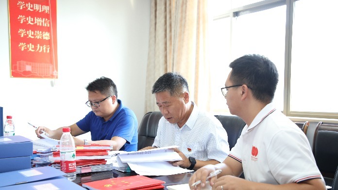 江西省委党史学习教育巡回指导组在江西环境工程职业学院调研指导