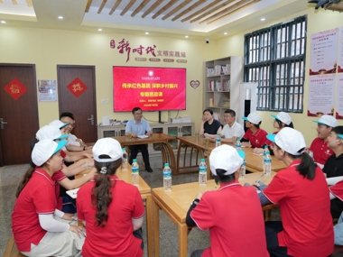 我院赴多个乡镇开展暑期社会实践“三下乡”活动