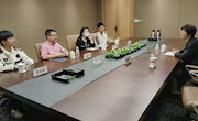 汽车机电学院党总支副书记冯星带队访企拓岗