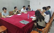 赣南师范大学经管学院一行来我院交流调研