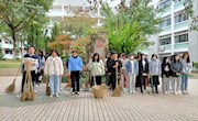商学院积极开展校园卫生大扫除活动（第二期）