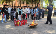 汽车机电学院2024级新生消防演练圆满举行